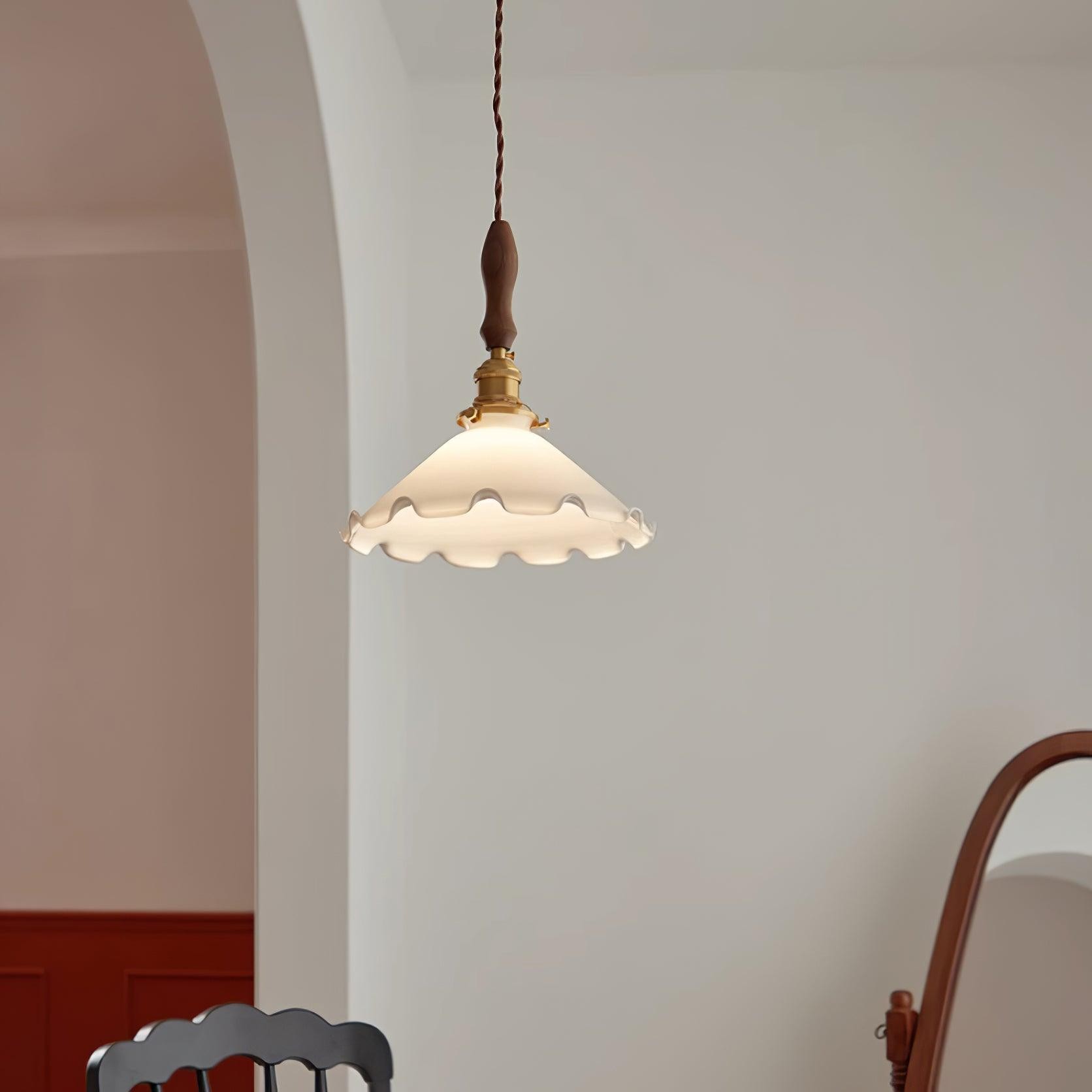 Milky Flower Pendant Light M254