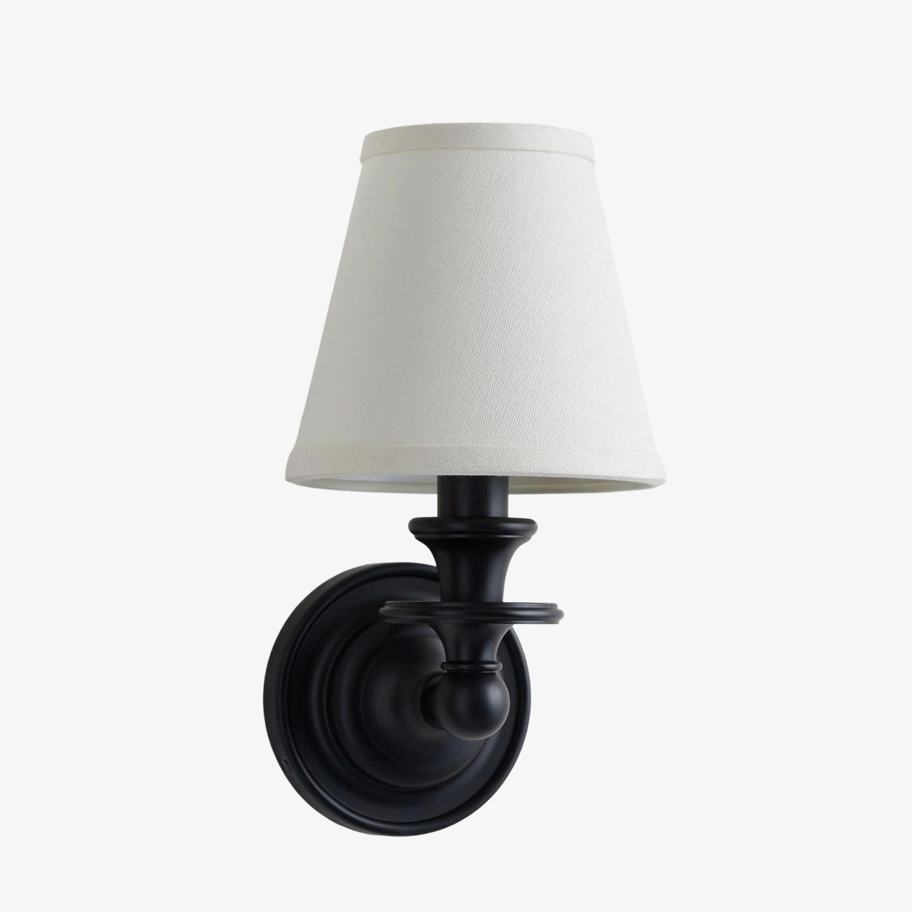 Kalvora Fabric Shade Wall Sconce - Stylish Modern Light for Bedroom T090