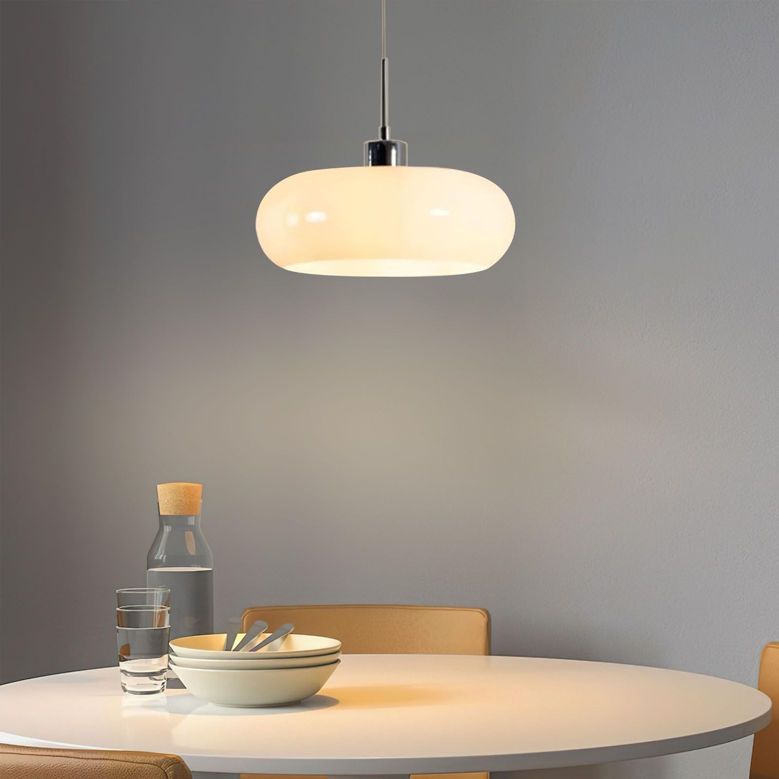 Nordic Bauhaus Glass Pendant Lamp S47