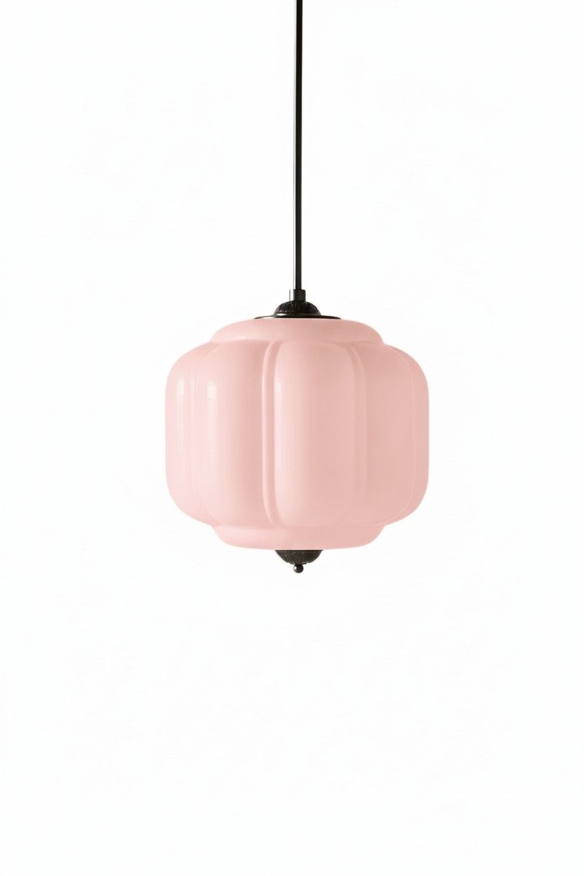 Eloise Elegant Glass Hanging Lamp - Retro Style for Breakfast Nooks T289