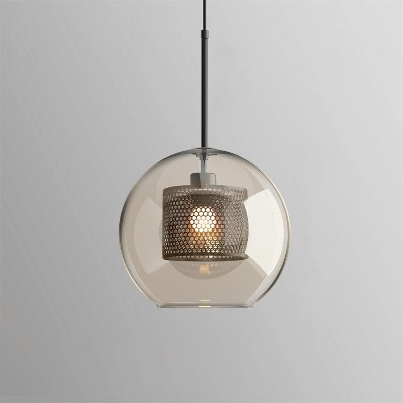 Modern Chiswick Glass Pendant Light Fixtures for Kitchen Dining Room