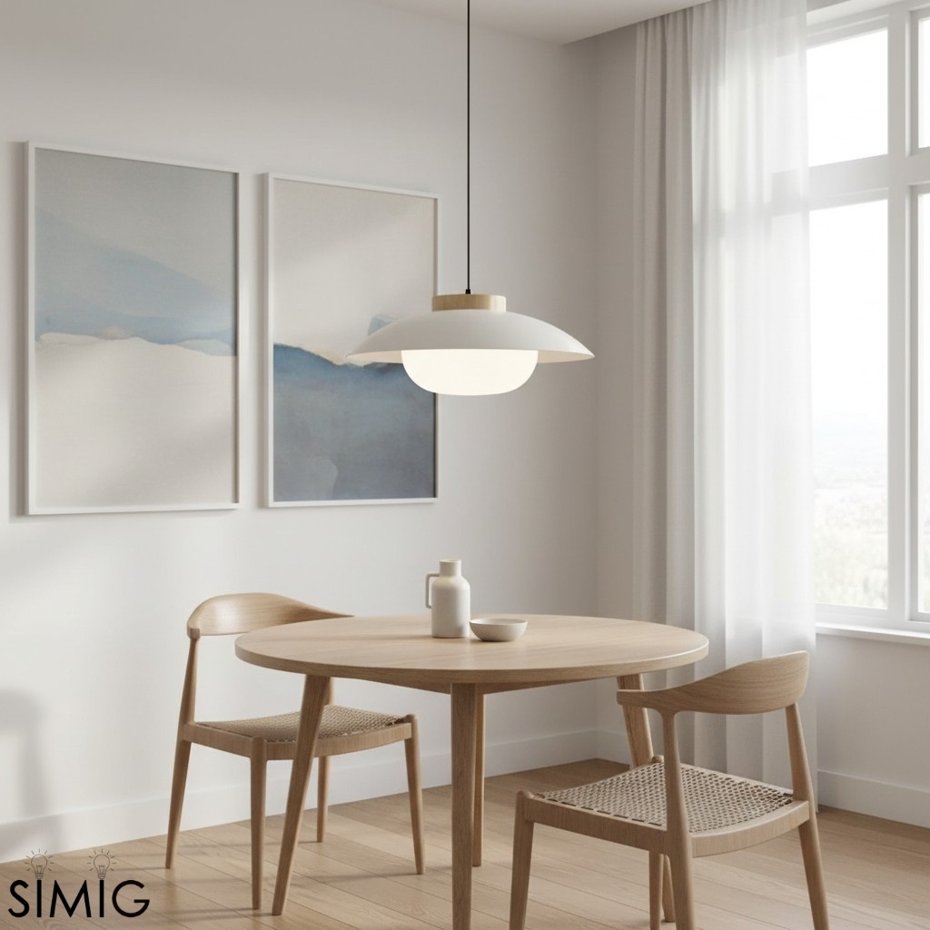 Oribela Modern Saucer Pendant Light - Contemporary Light for Workspace T587
