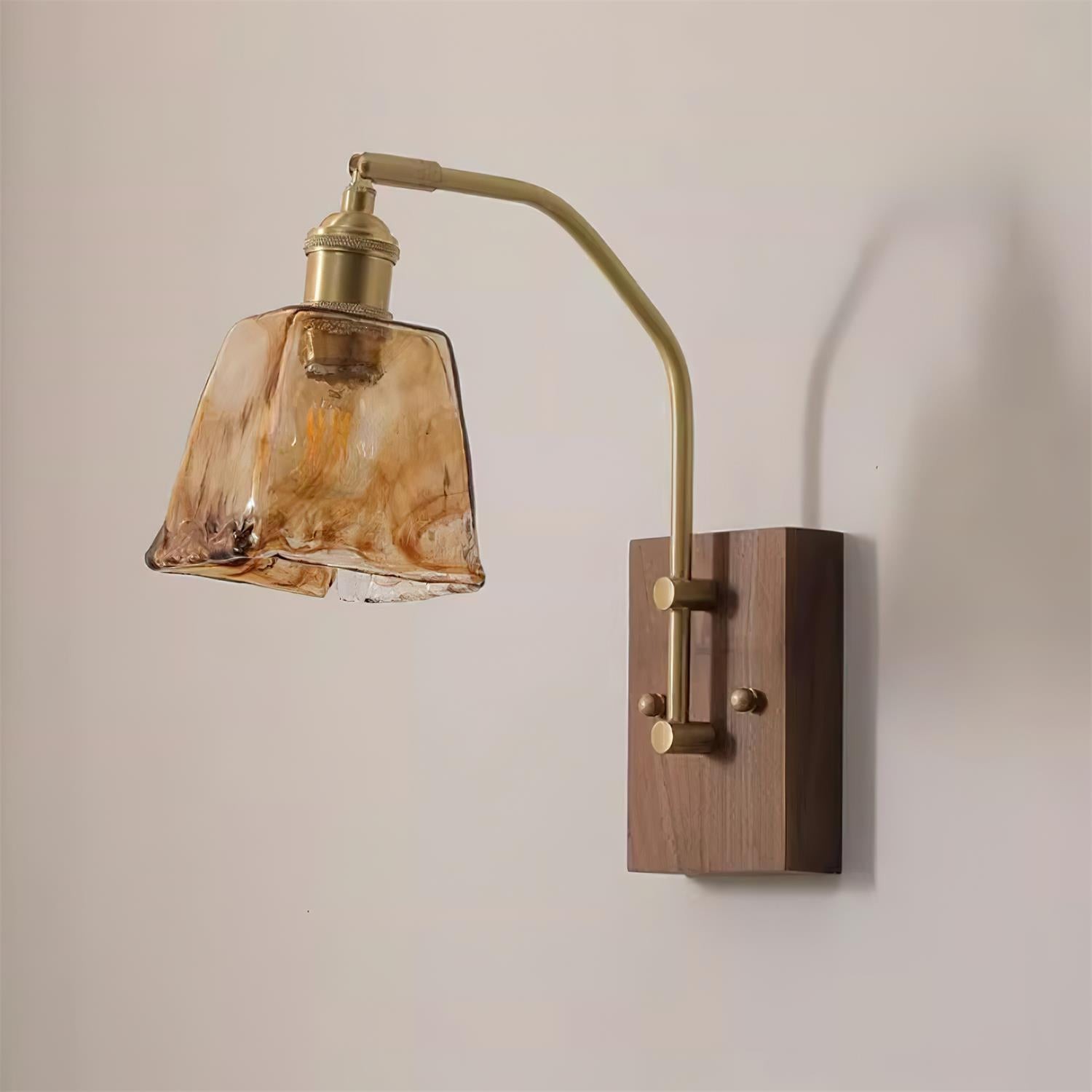 Vintage Morning Glory Shape Wall Lamp M83