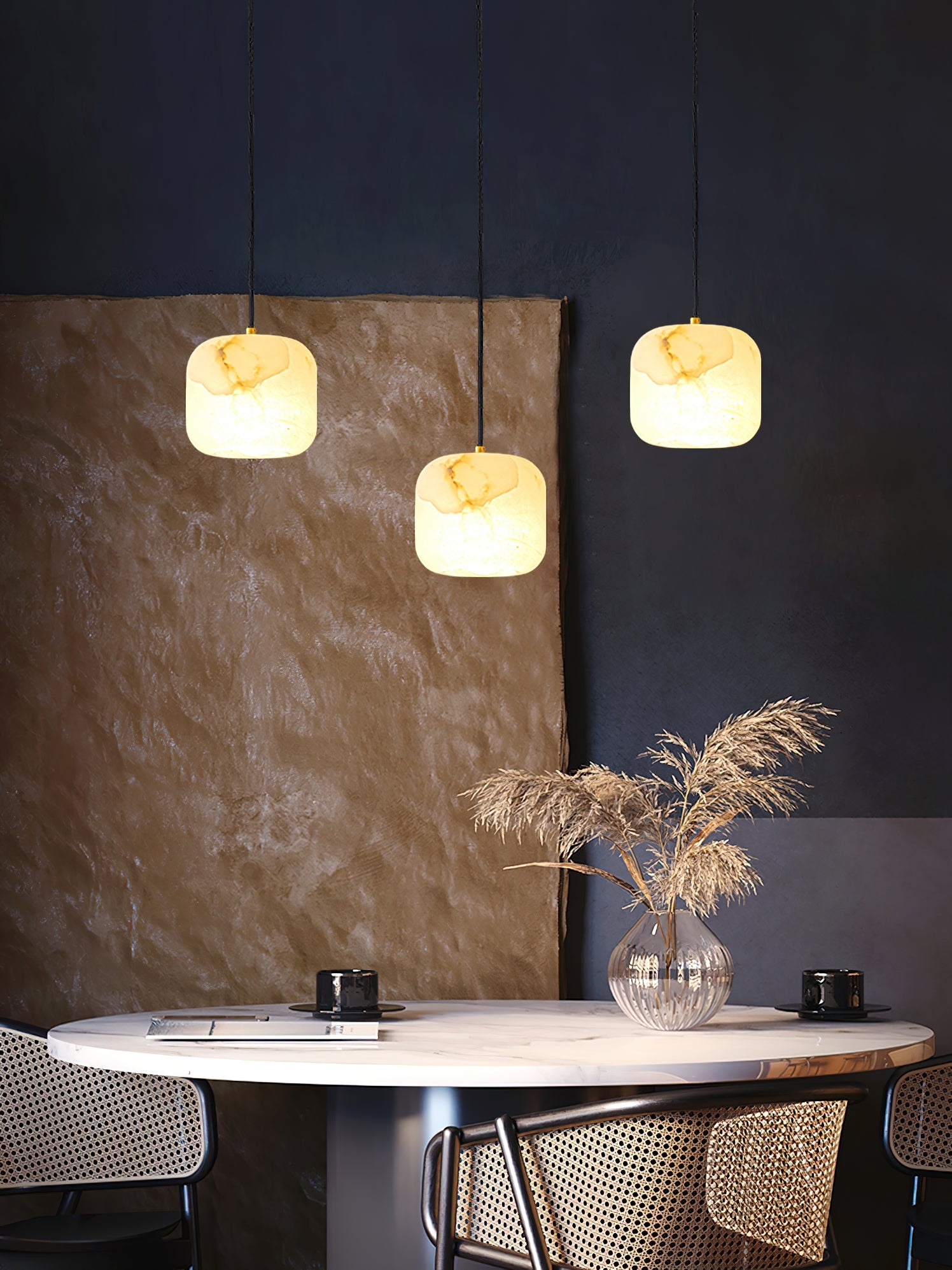 Alabaster Bedside Pendant Light T1647