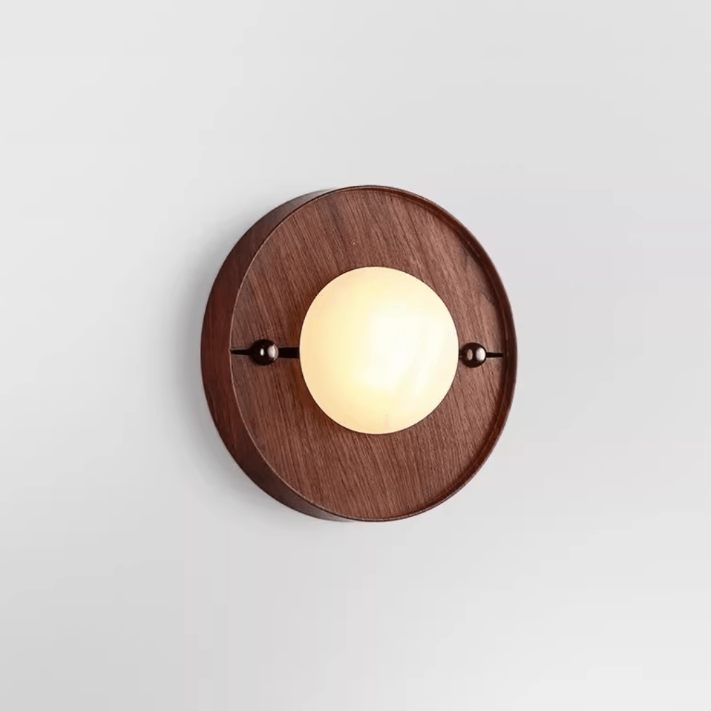 Bezel Alabaster Wall Lamp T1617