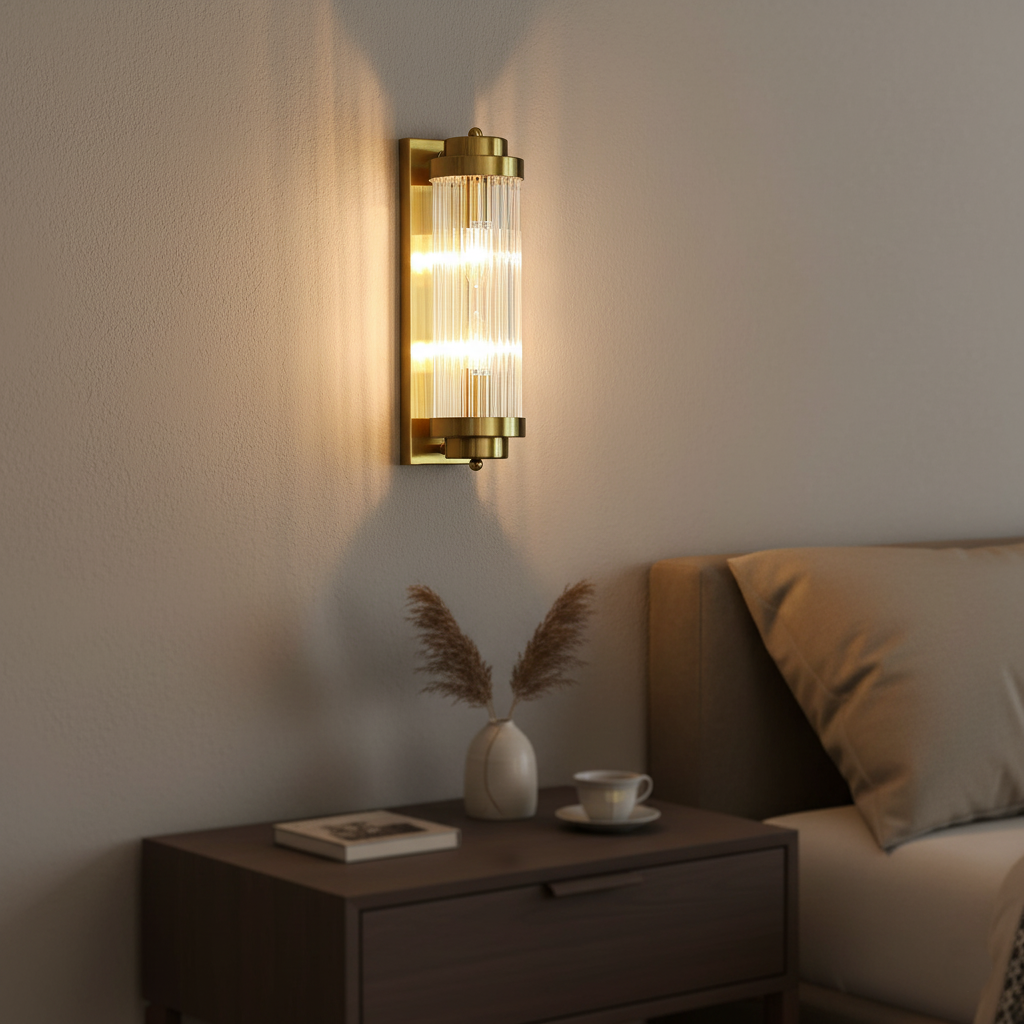 The Offset Pillar Wall Light T2016