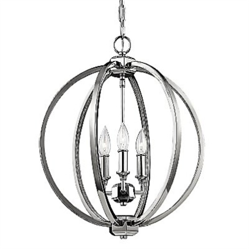 Globe Cage Candlestick Chandelier
