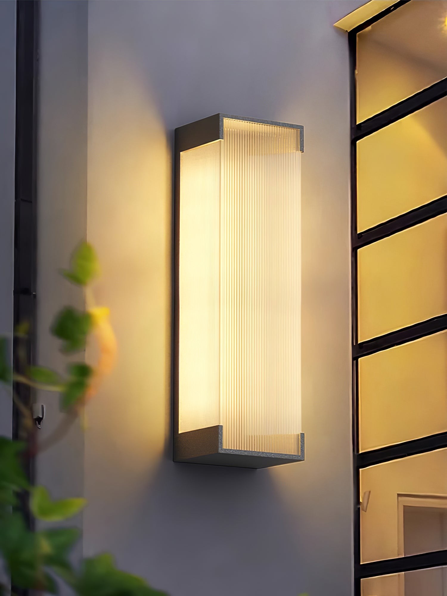 Rectangular Outdoor Wall Light M328