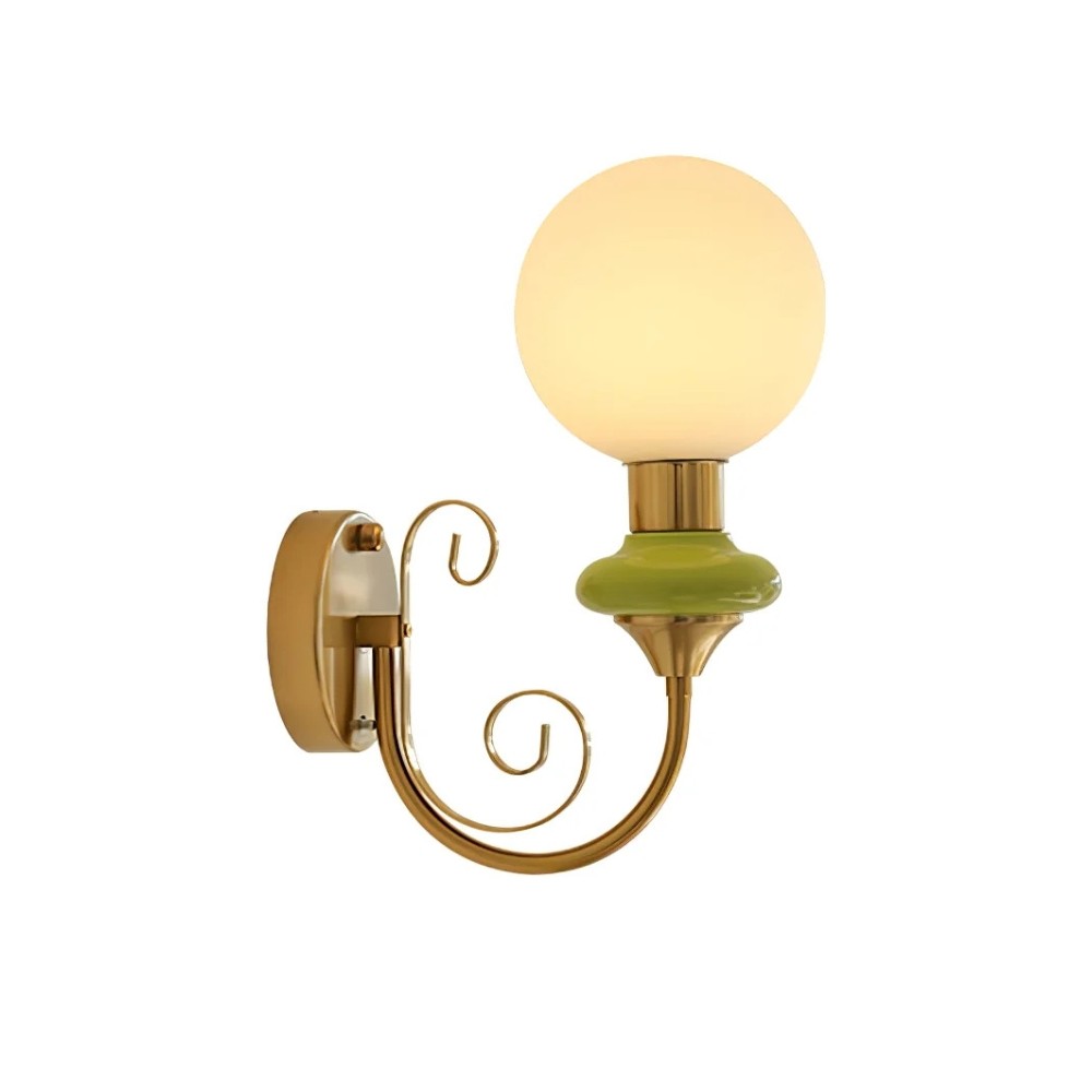 Elegant Wall Lamp with Sculptural Glow and Architectural Form S220