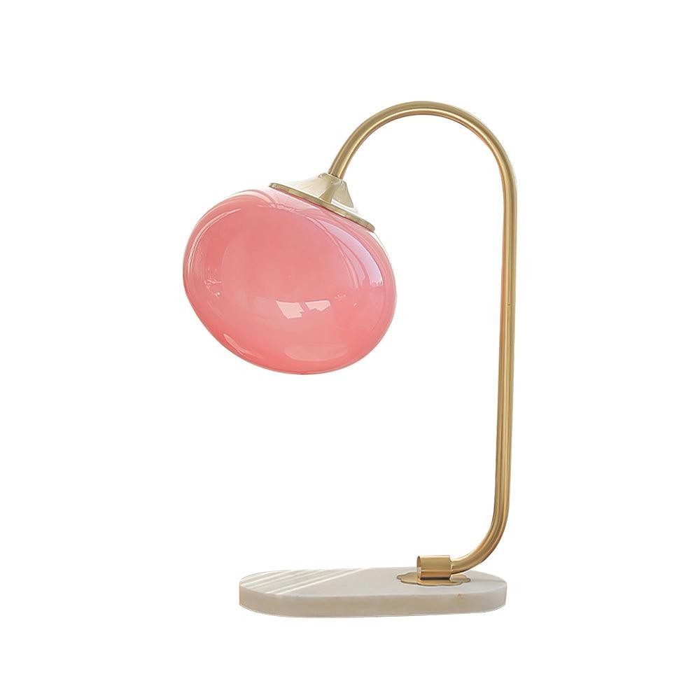 Scandinavian Cream Ball Table Lamp For Living Room M348