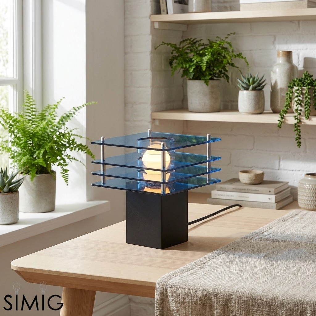 Modern Sunset Multi-Layer Night Light - Acrylic Ambient Table Lamp S376