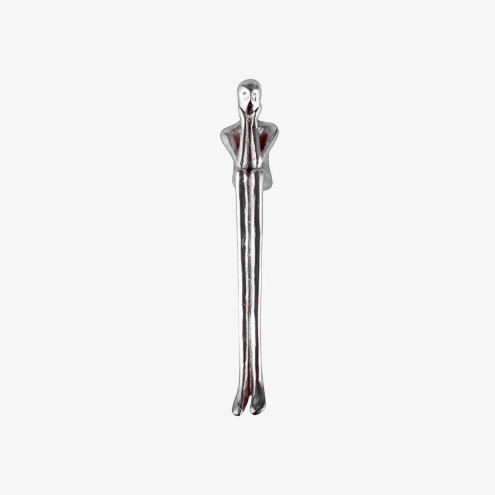 Verlitho Sculptural Metal Handle – Contemporary Drawer Pull Decor T1188