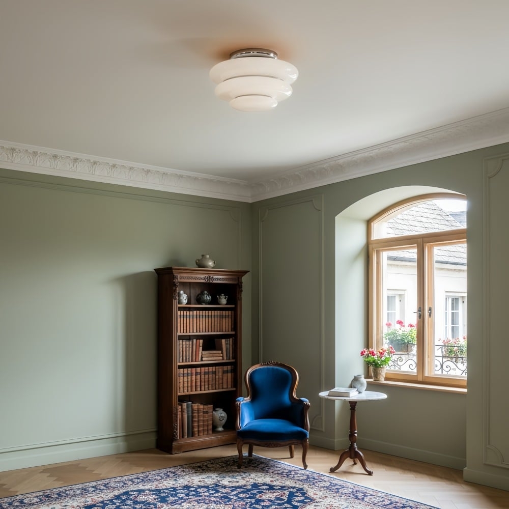 Cirren Layered Circular Ceiling Light Design – Modern Dining Area T565