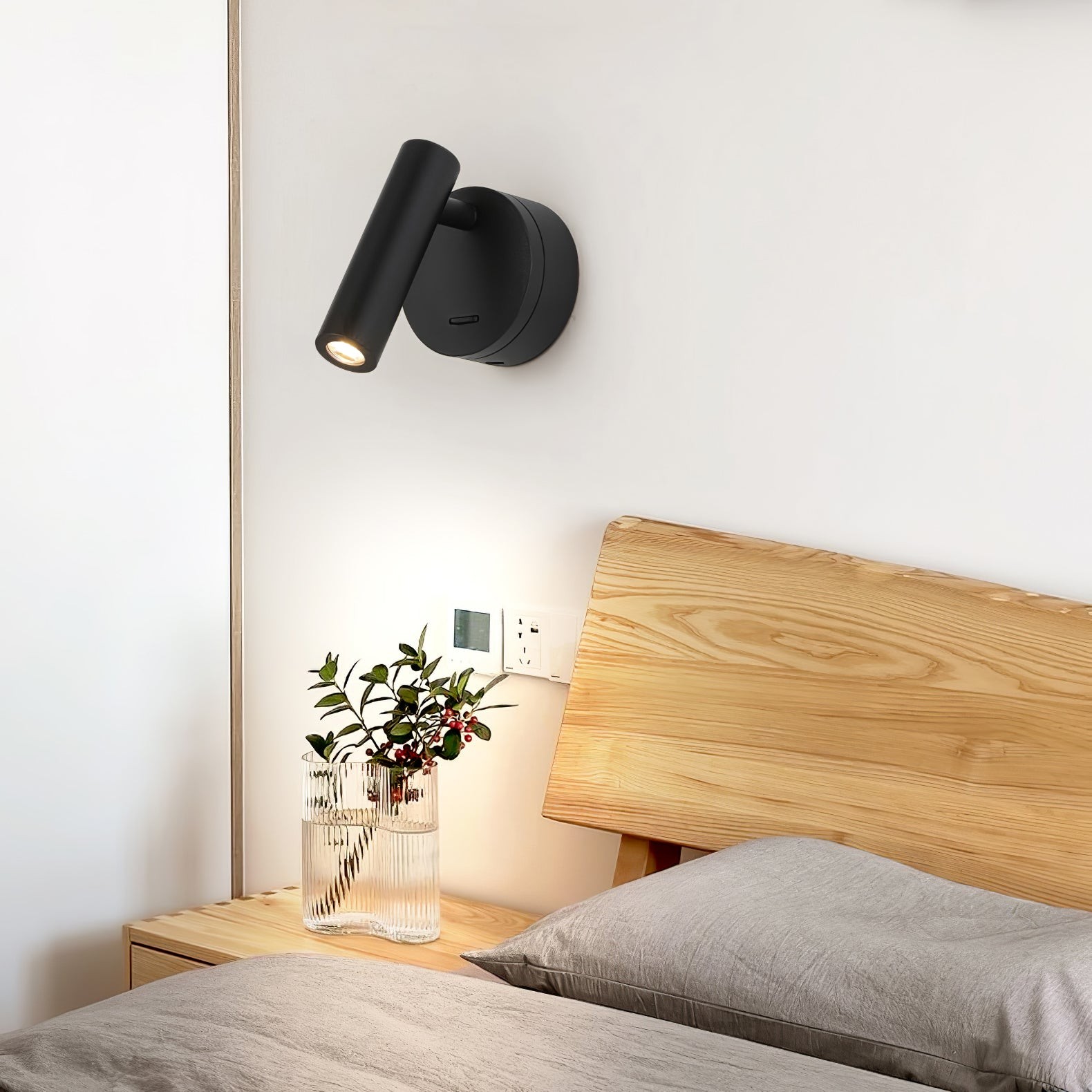 Simple Minimalist Reading LED Wall Lamp For Bedroom M329