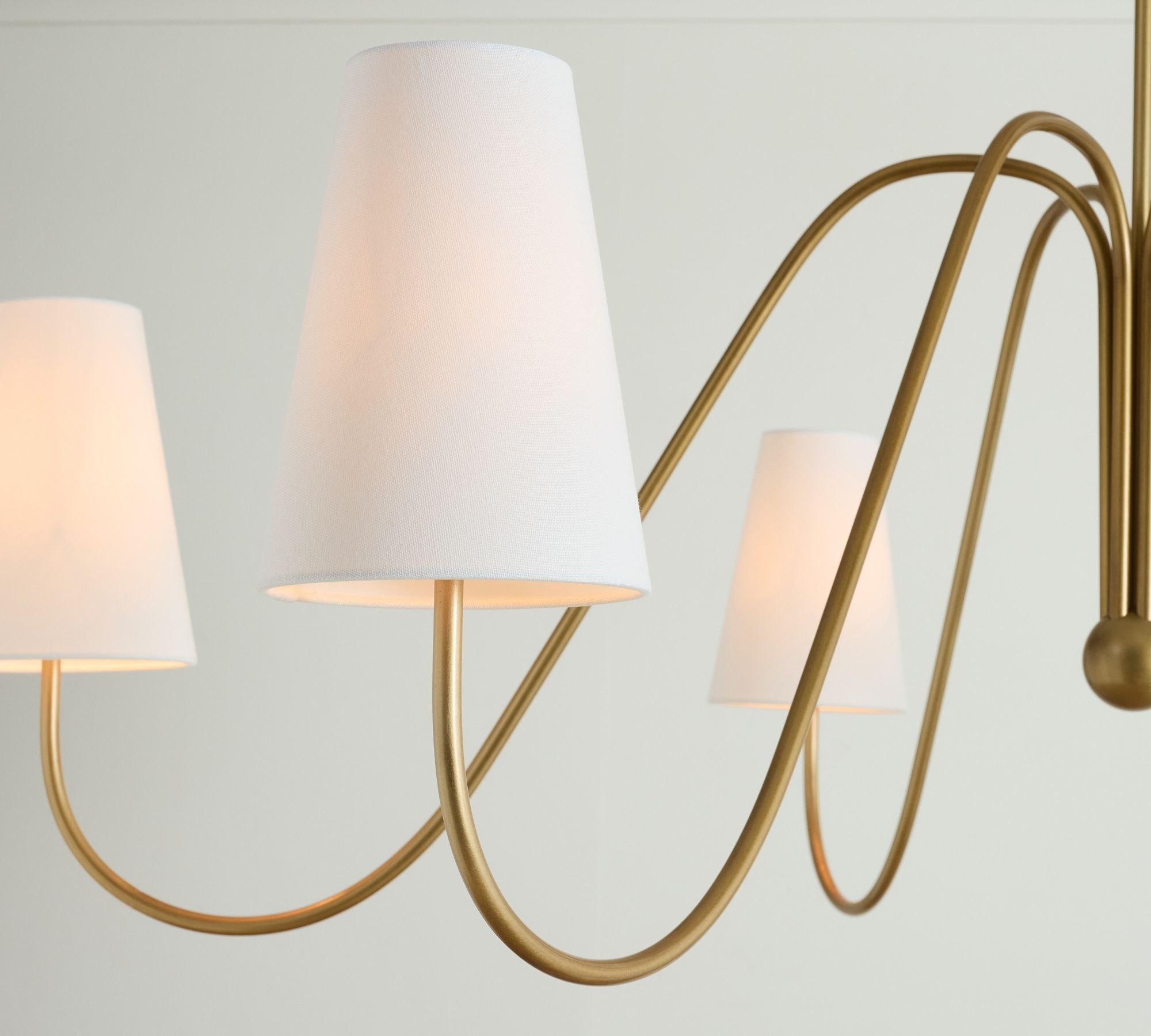 Gianna Curved Chandelier T1864