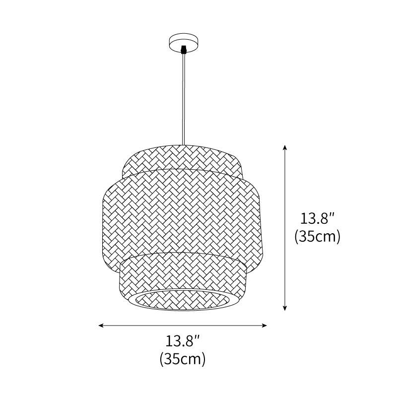Bamboo Pendant Light T2111
