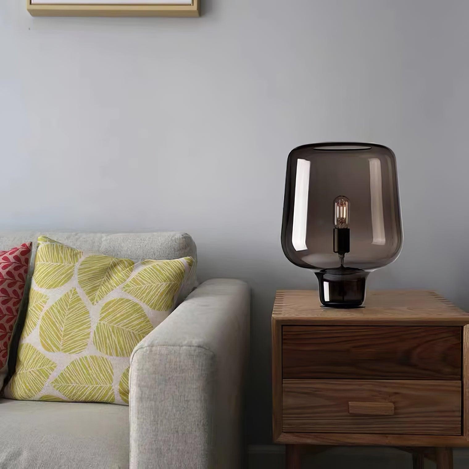 Glass Dome Table Lamp M222
