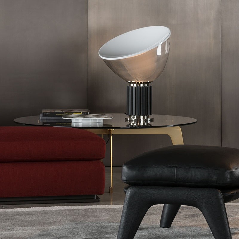 Bowlum Table Lamp - Designer Glass Table Lamp for Bedroom