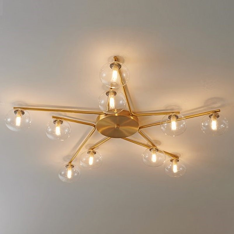 Geometrical Ball Chandelier