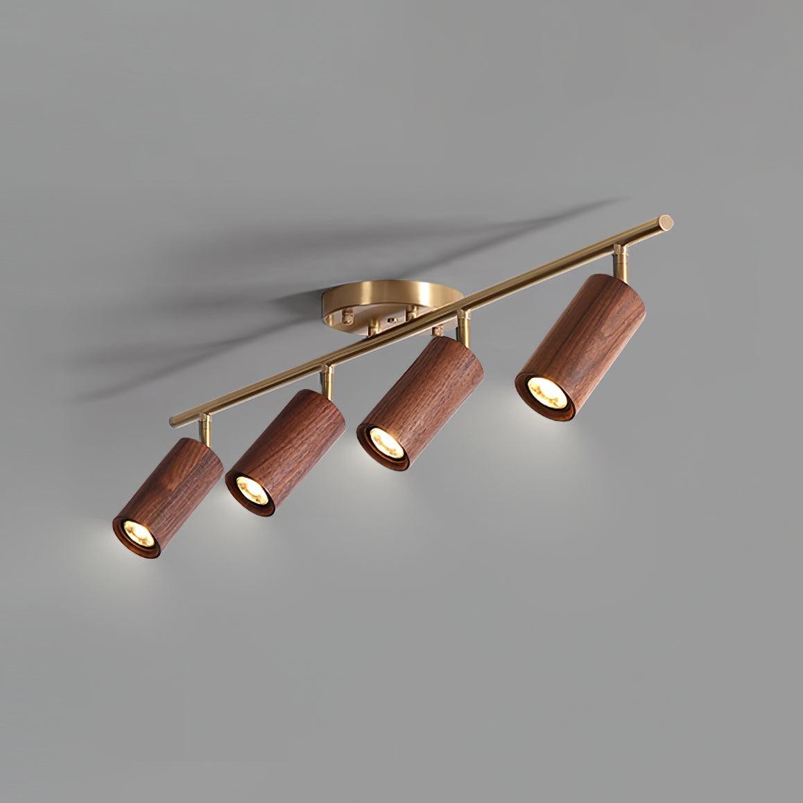 Fashion Wooden Modern Track Lighting M12