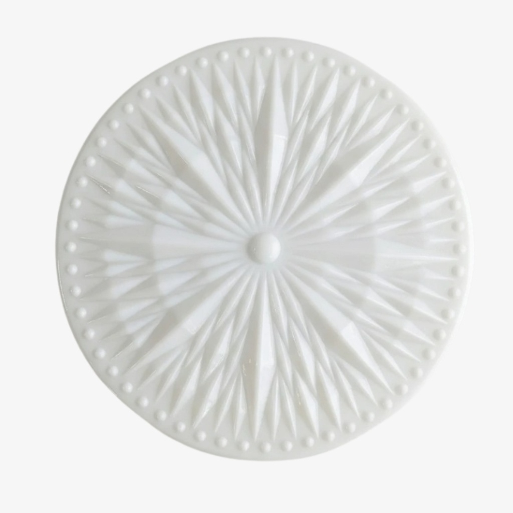 Mistaro Minimal Glass Ceiling Lamp - Flush Mount Design for Living Room and Bedroom T1121