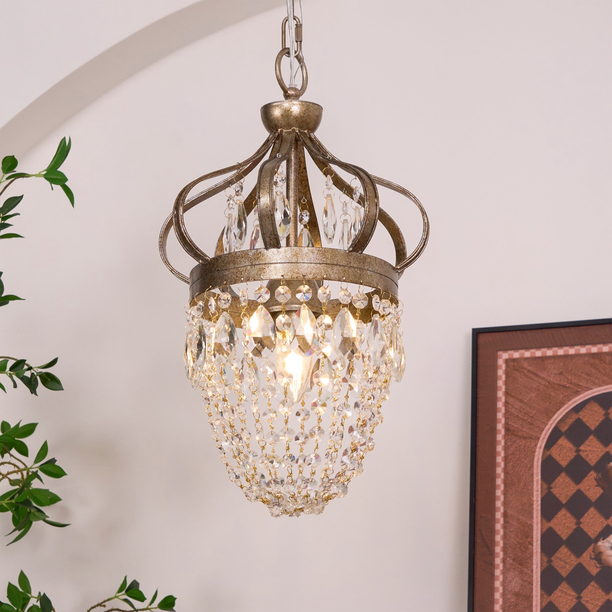Abella Tear Drop Chandelier T1741