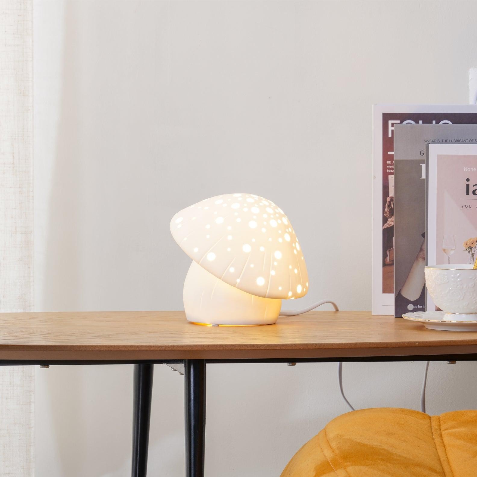 Cartoon Mushroom Skeletonized Table Lamp M363
