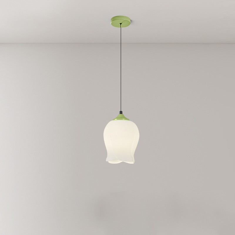Nordic Flower Bud Glass Pendant Light S89