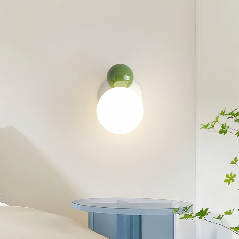 Macaron Globe Metal Wall Light Ceiling Light M124