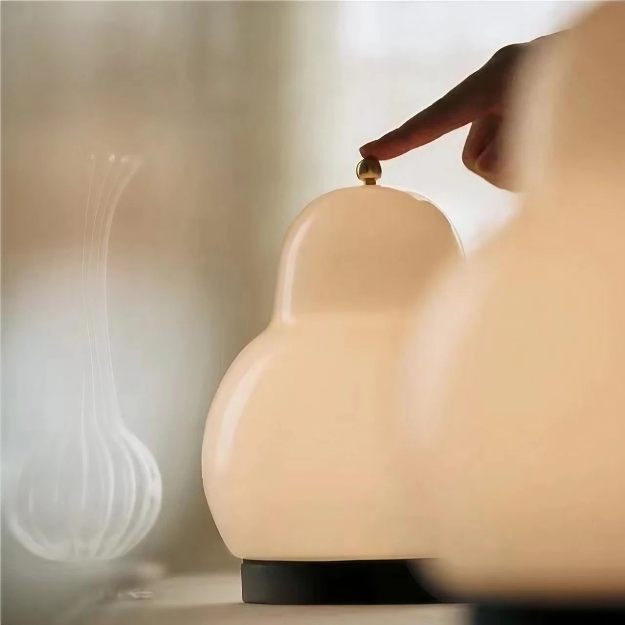 Rechargeable Pear Table Lamp LED Night Light