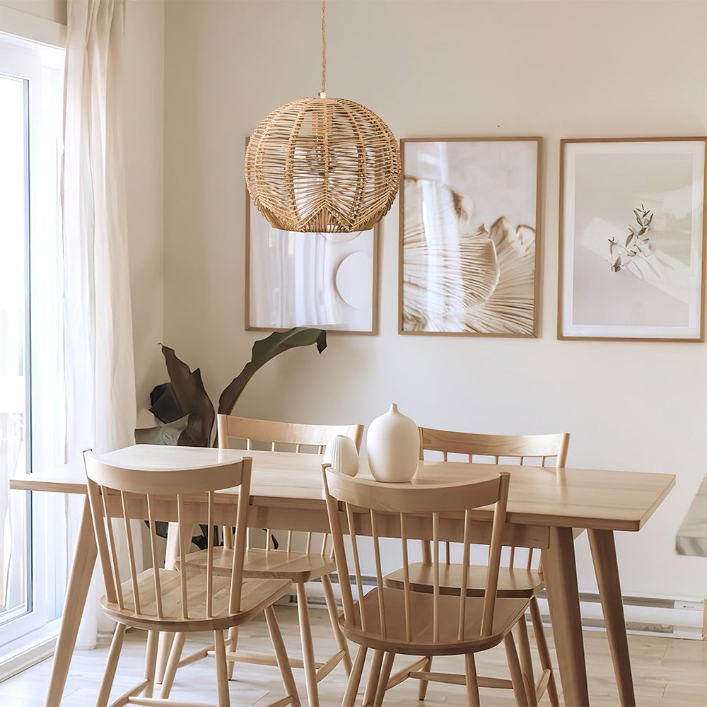 Bohemian Rattan Pendant Lamp S73