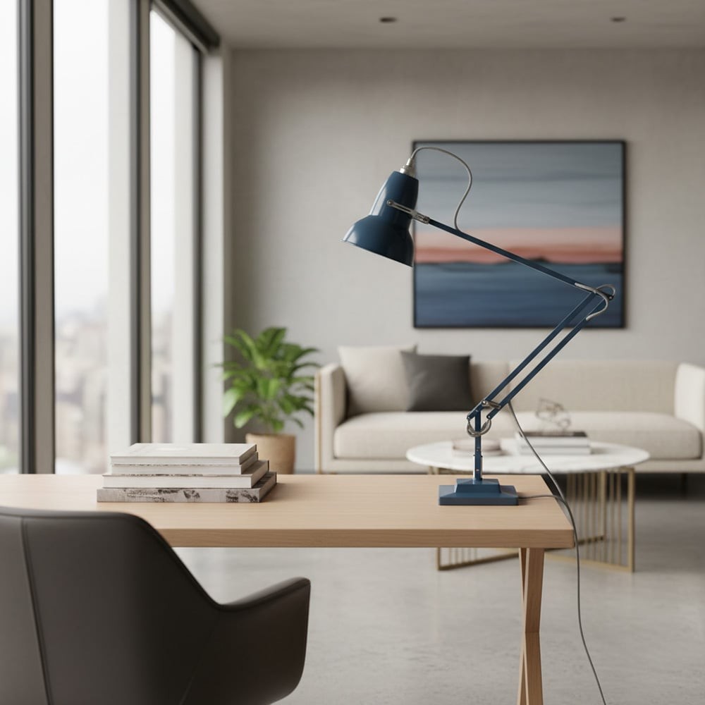 Classic Multicolor Desk Lamp - Adjustable Spring-Arm for Study Room T462