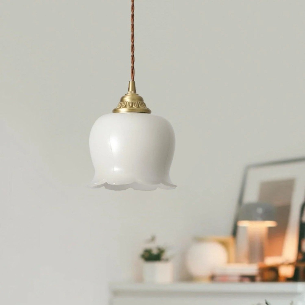 Vintage Valley Flower Pendant Light S163