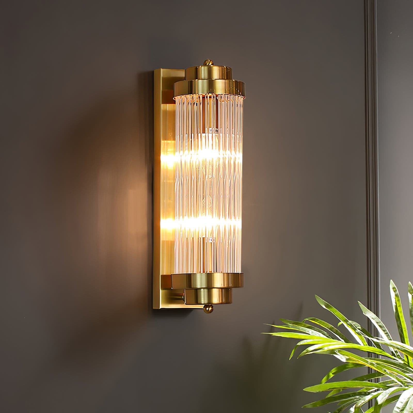 Pillar Offset Wall Lamp T429