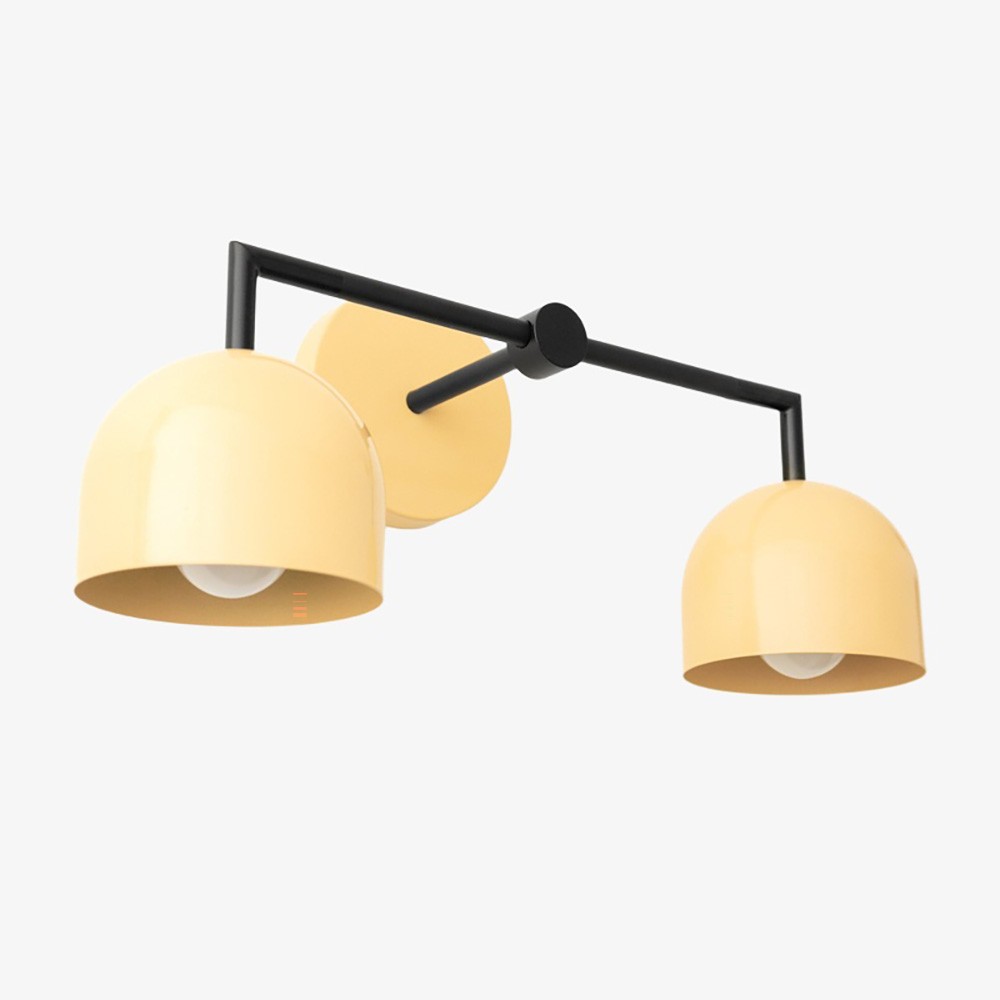 Metio Dome Farmhouse Wall Lamp - Metal Bathroom Mirror Sconce Light T450