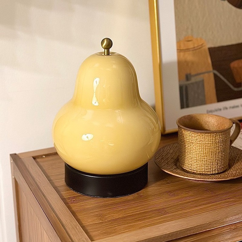 Rechargeable Pear Table Lamp LED Night Light