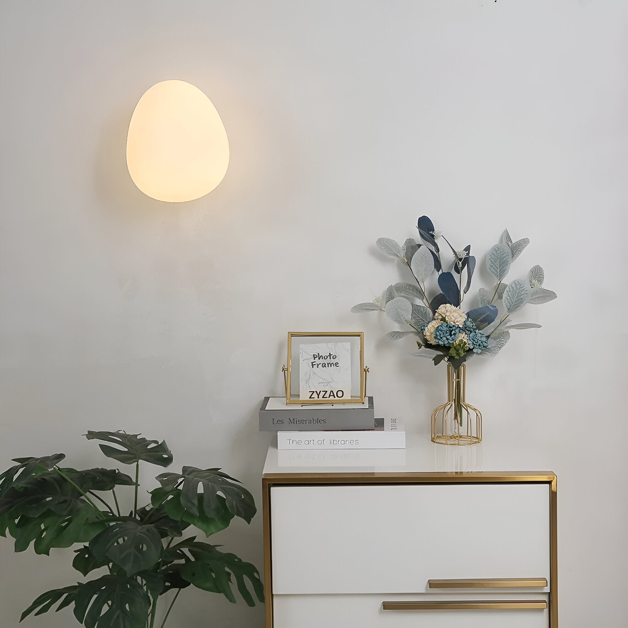 Arianne Nordic Glass Shade Wall Light T2185
