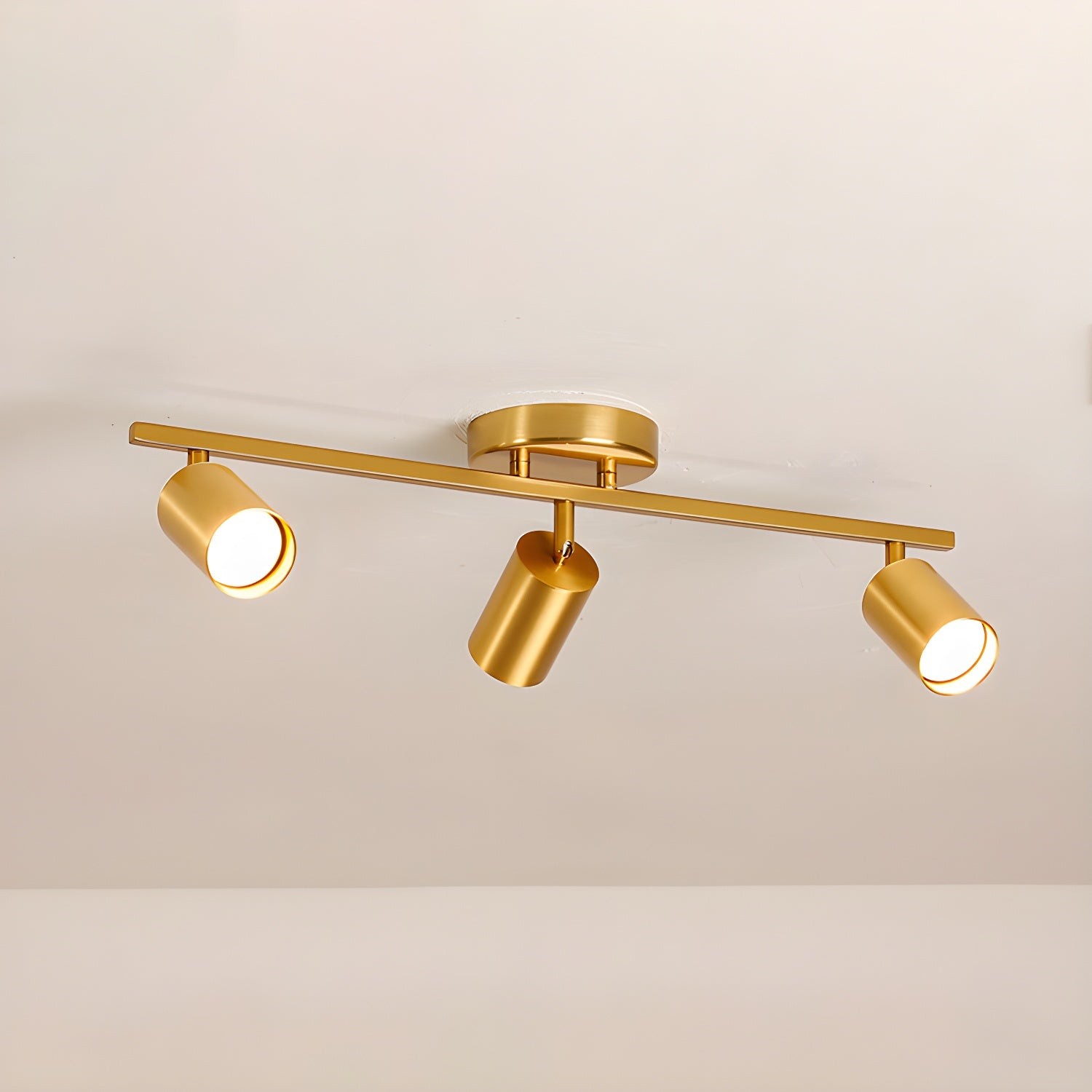 Row Of Multi-Head Metal Ceiling Lights M555