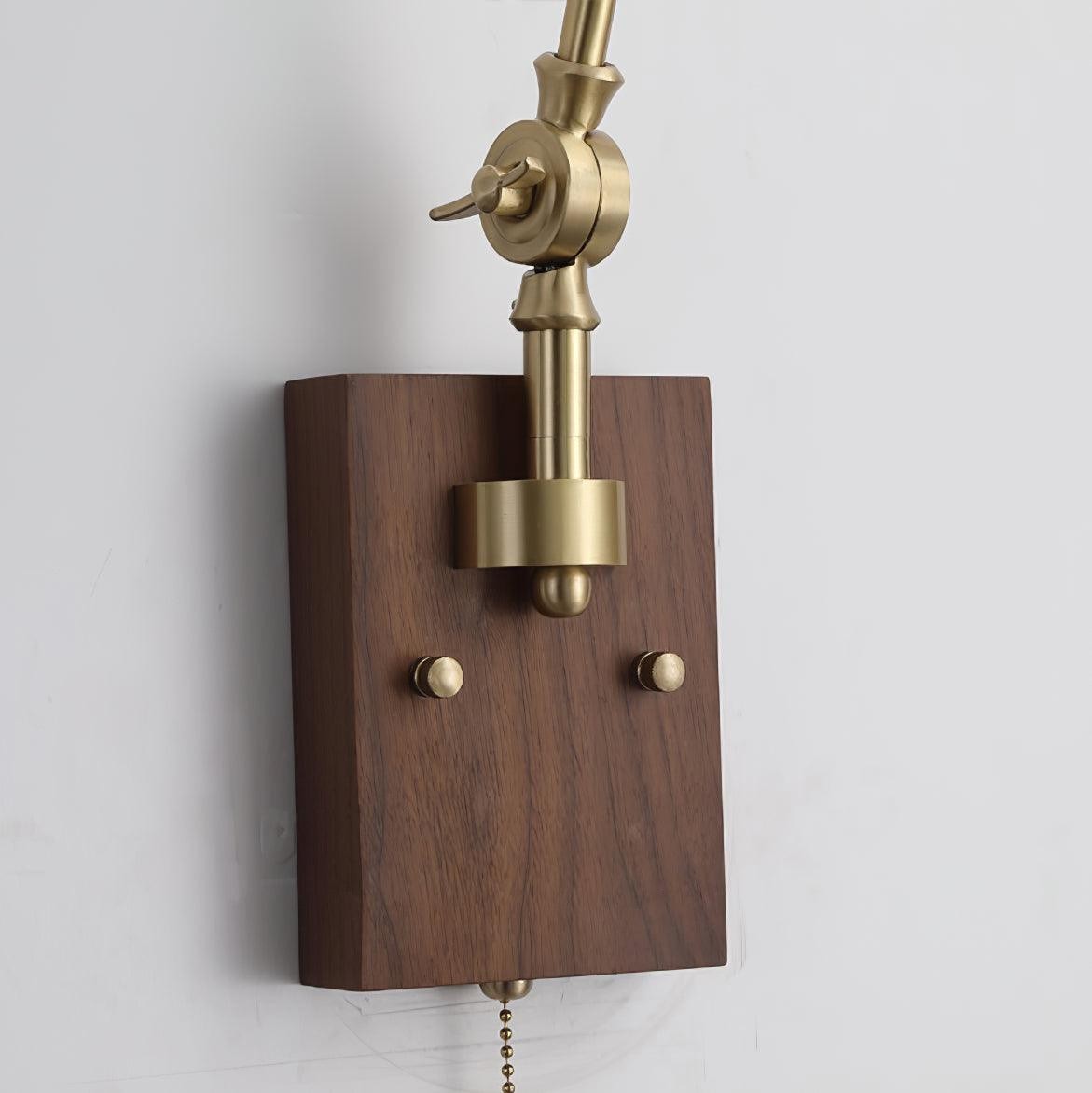 Banker Swing Arm Plug In Wall Light M188