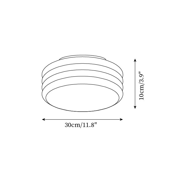 Creative Decor Hamburger Ceiling Light M153