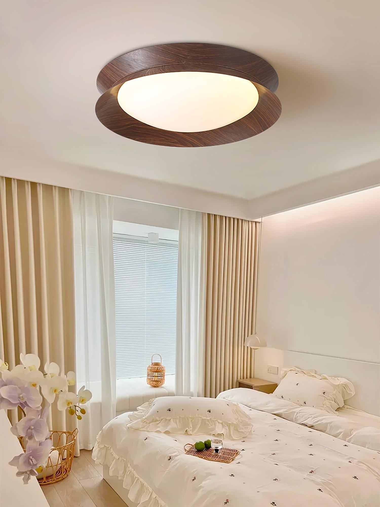 Double Half Round Ceiling Light M374