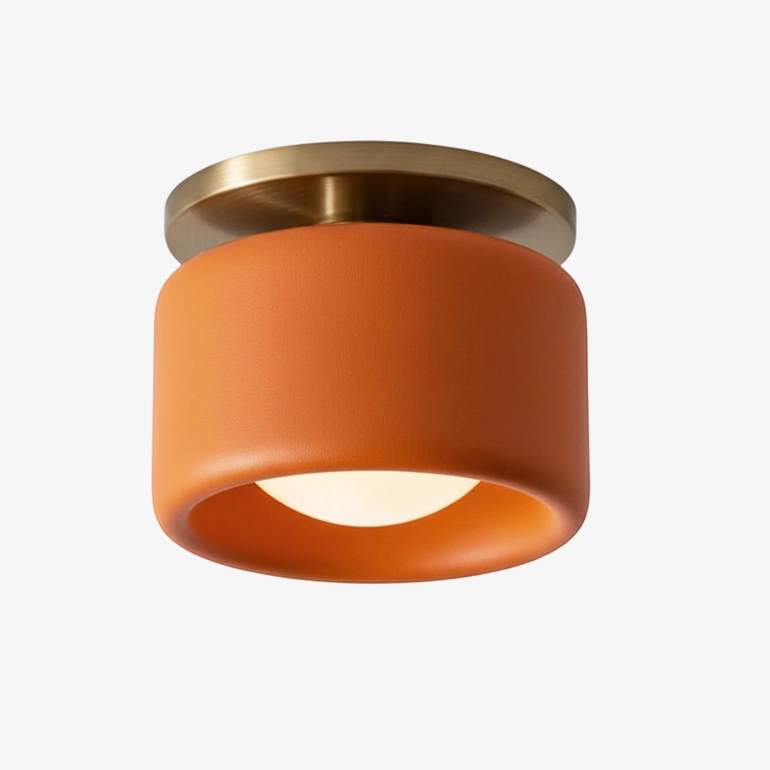 Cerova Elegant Round Porcelain Flush Mount Ceiling Light G86