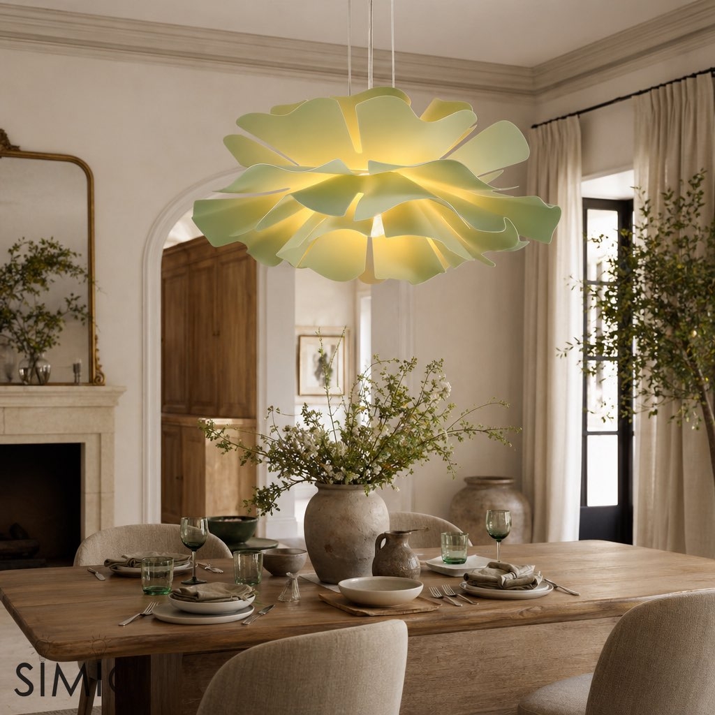 Flower Petal Pendant Light Modern Design - Dining Room Lighting S131