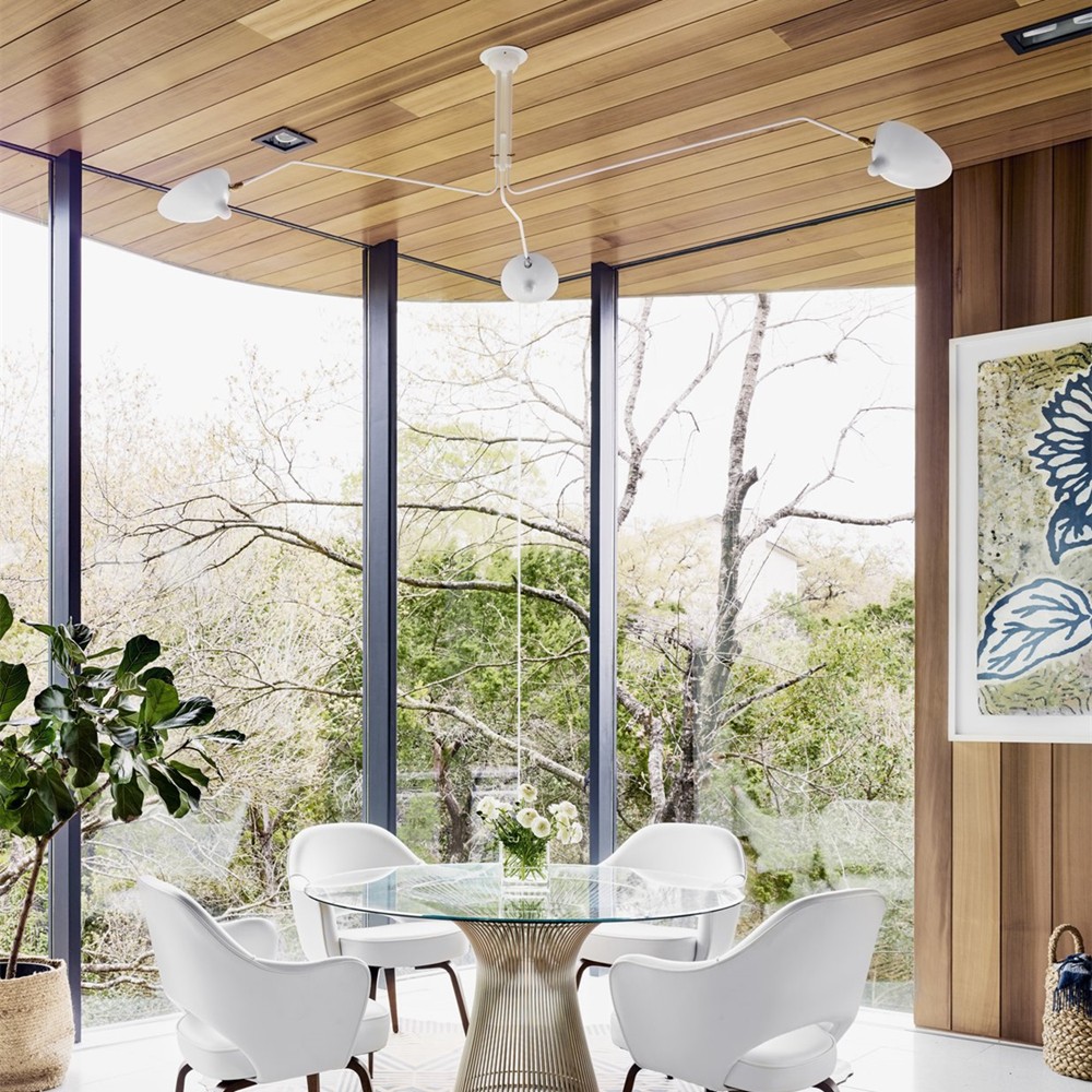 Arclume Arc Ceiling Lamp - Mid Century Multi Arm Light for Living Room