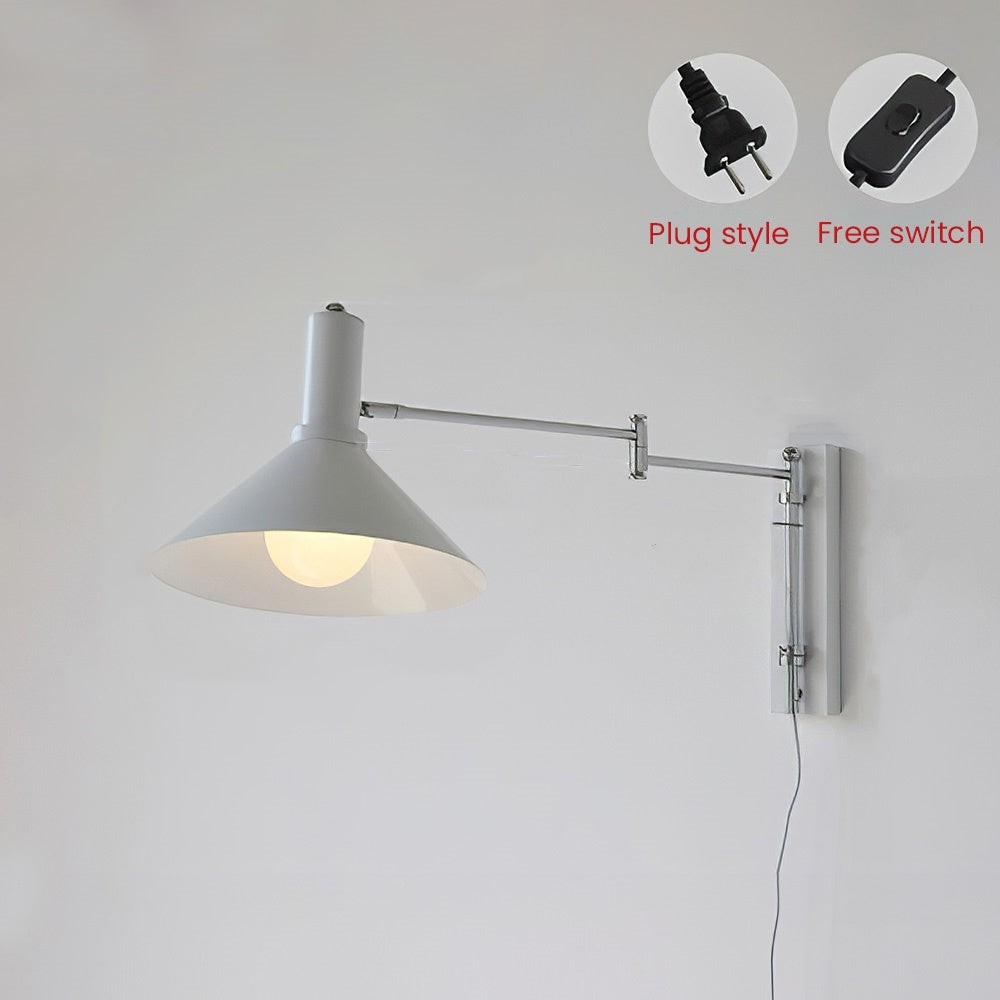 Bauhaus Simple Rotatable Stained Wall Light T032