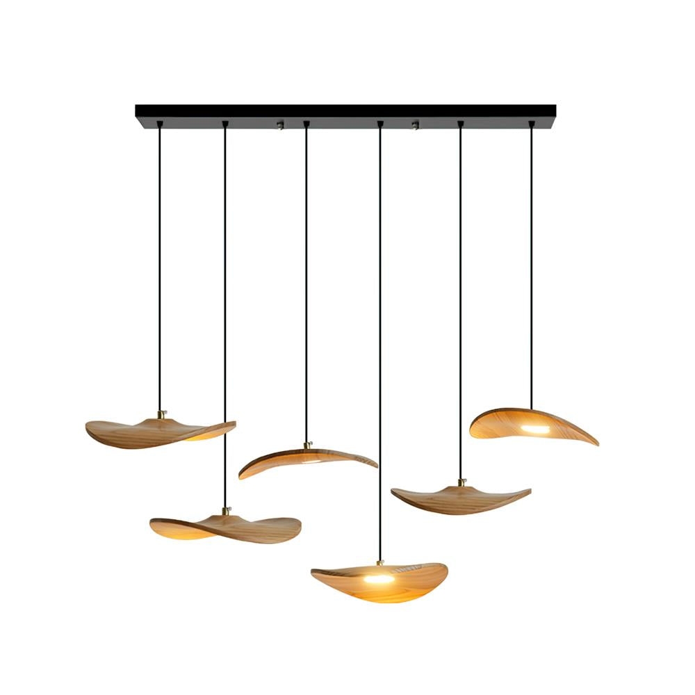 Twisora Wood Chandelier T1415