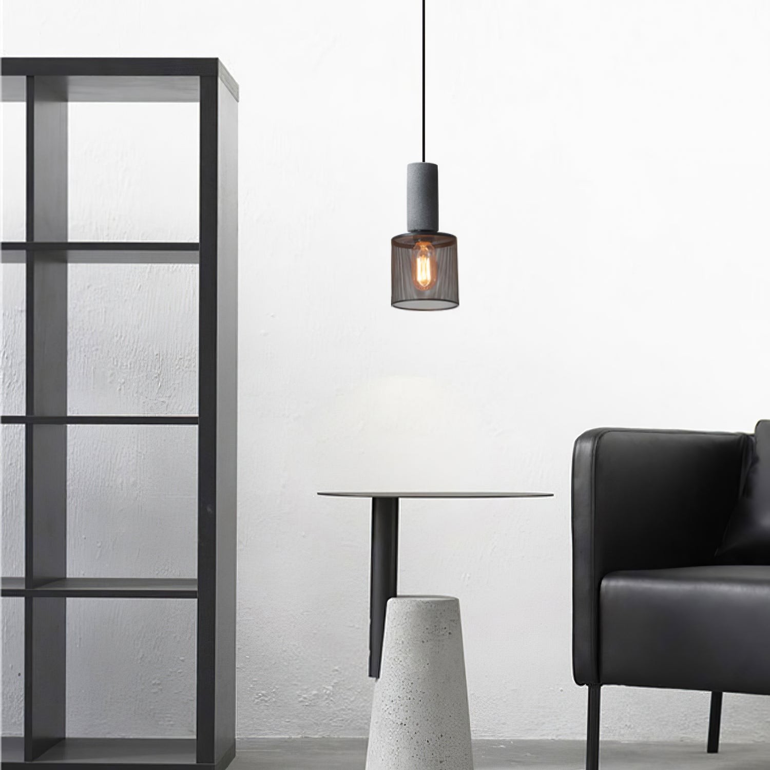 Cement Mesh Pendant Light M566