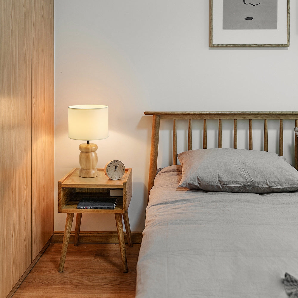 Pebble Wood Table Lamp T1671