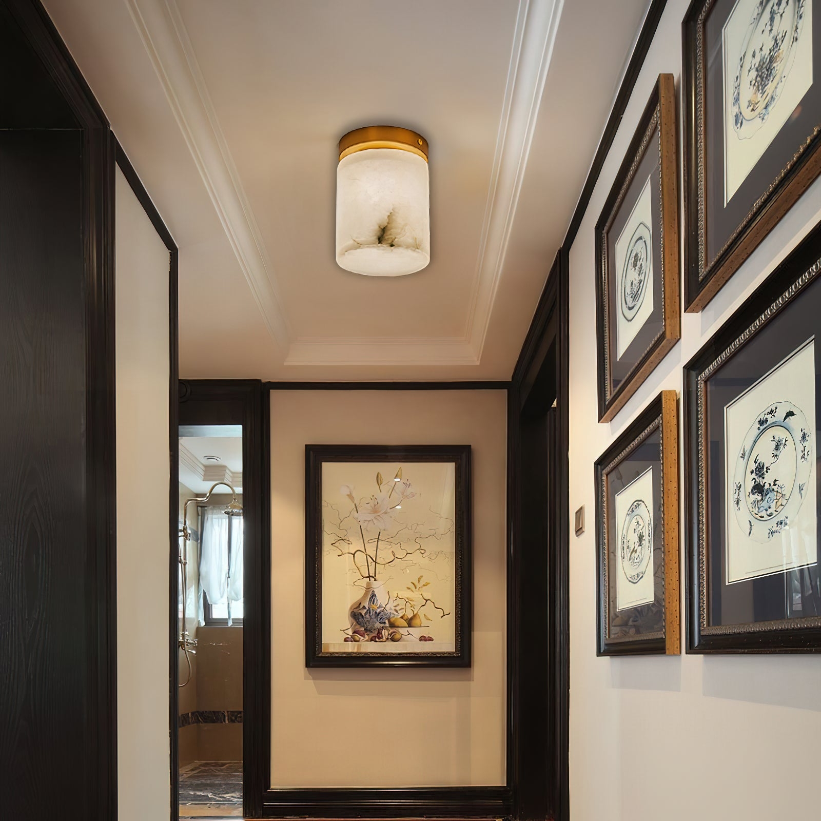 Melange Alabaster Ceiling Light T1720