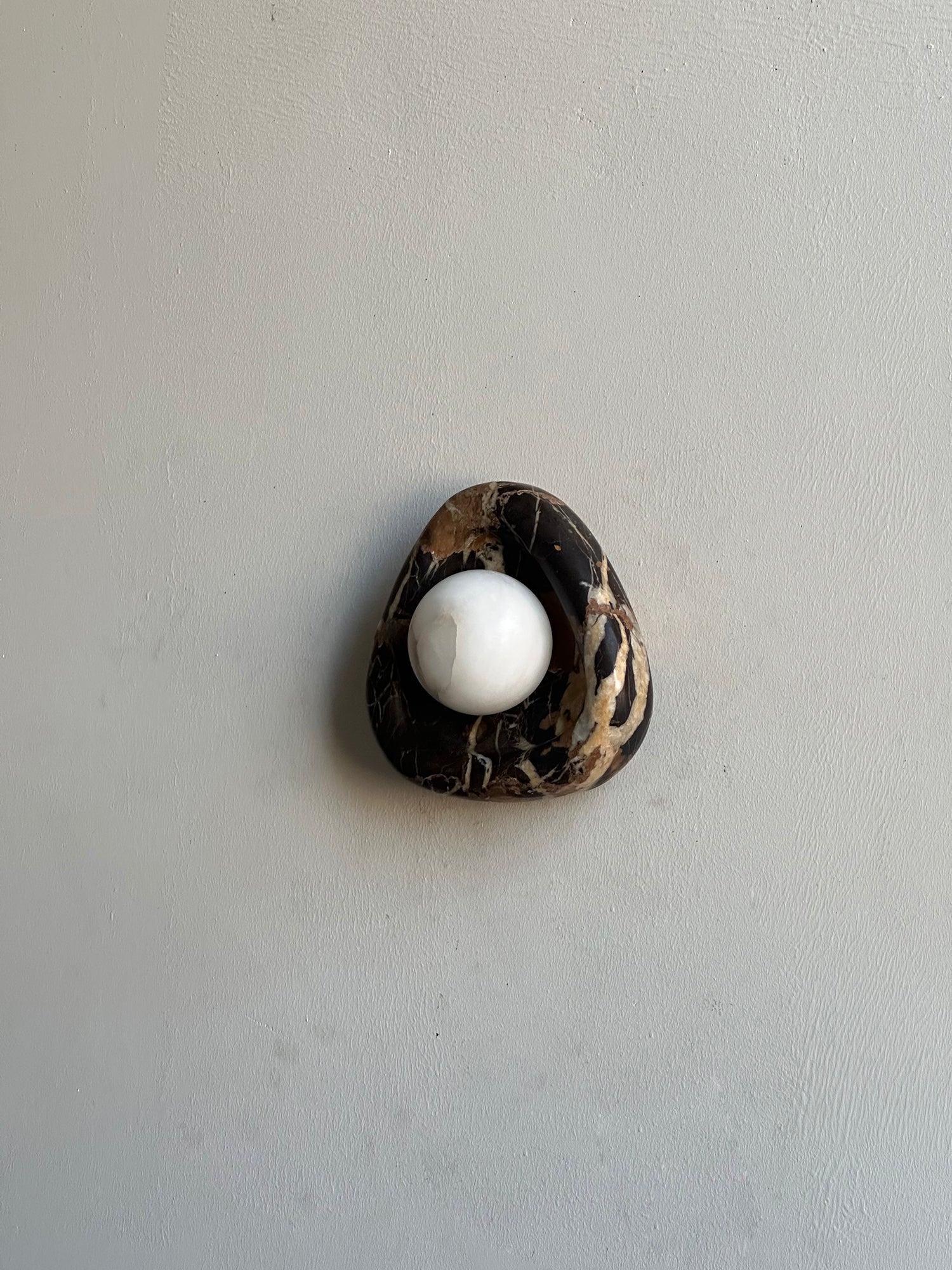 Black Pearl Marble Wall Lamp T1875